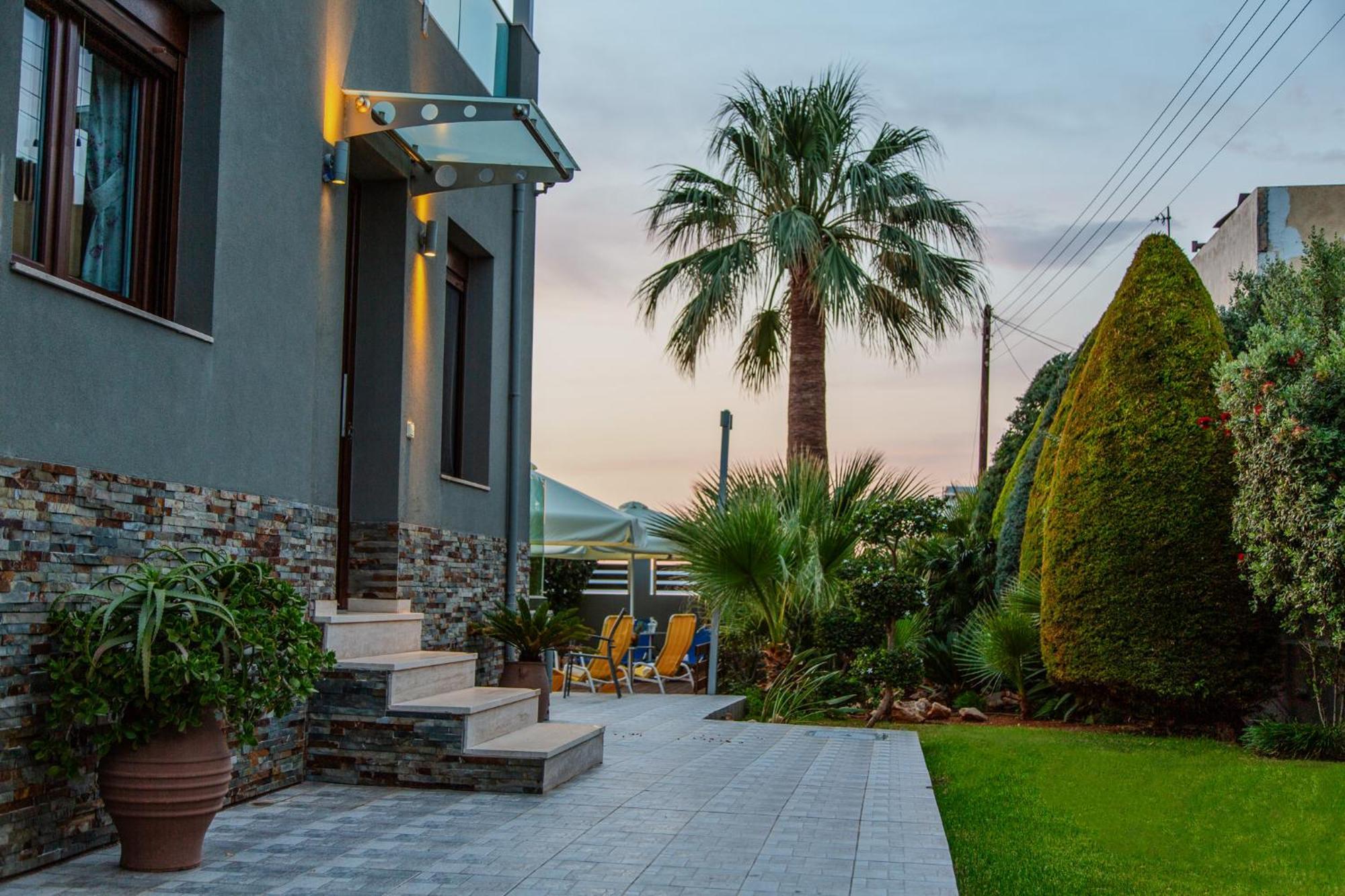 A Cozy Eco Villa By The Sea Gouves Exterior photo